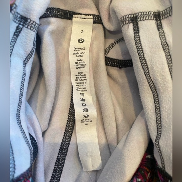 Lululemon Run Swift Speed High-Floral Electric Multi Rise
Leggings size 2 - Picture 5 of 10